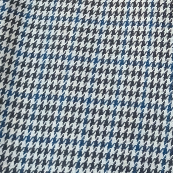 London Fog Men's Parliament Plush Gray Houndstooth Trench Coat Size 40 Reg - Picture 7 of 15